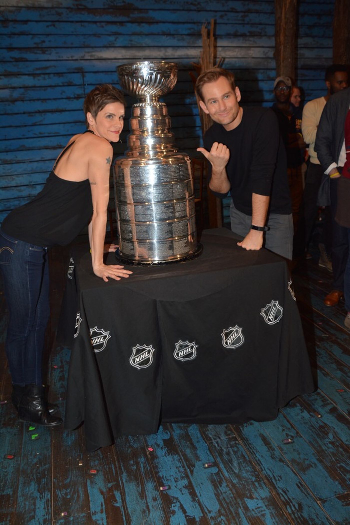 Photo Coverage: The Stanley Cup Visits COME FROM AWAY  Image