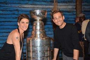 Jenn Colella and Chad Kimball Photo