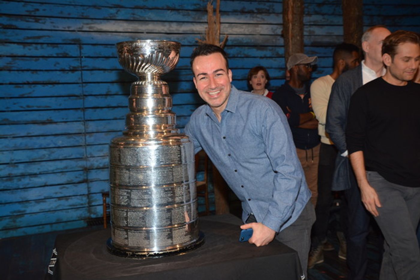 Photo Coverage: The Stanley Cup Visits COME FROM AWAY  Image