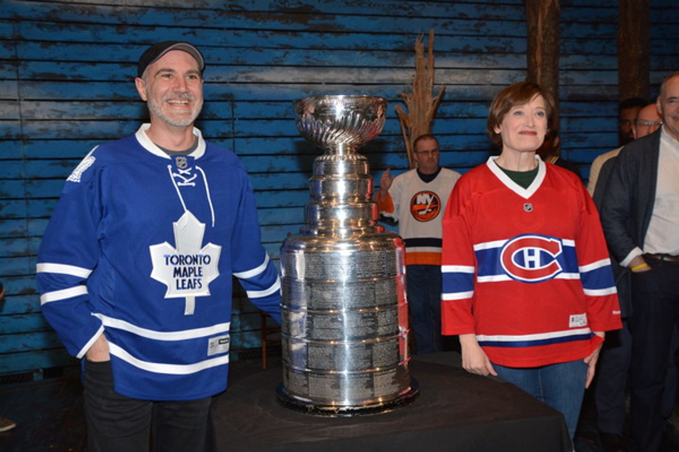 Photo Coverage: The Stanley Cup Visits COME FROM AWAY  Image
