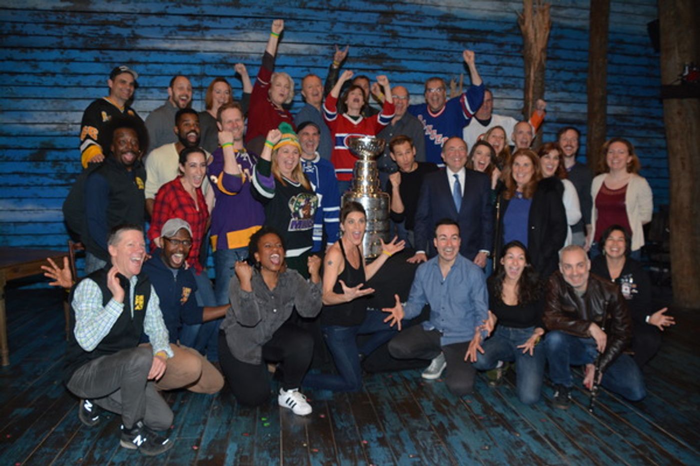 Photo Coverage: The Stanley Cup Visits COME FROM AWAY  Image