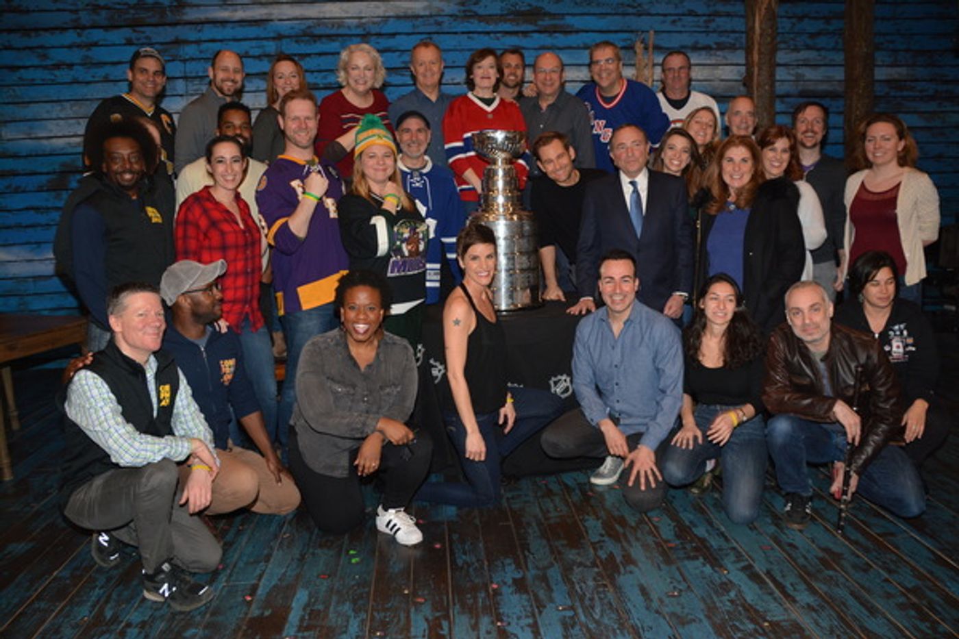 Photo Coverage: The Stanley Cup Visits COME FROM AWAY  Image