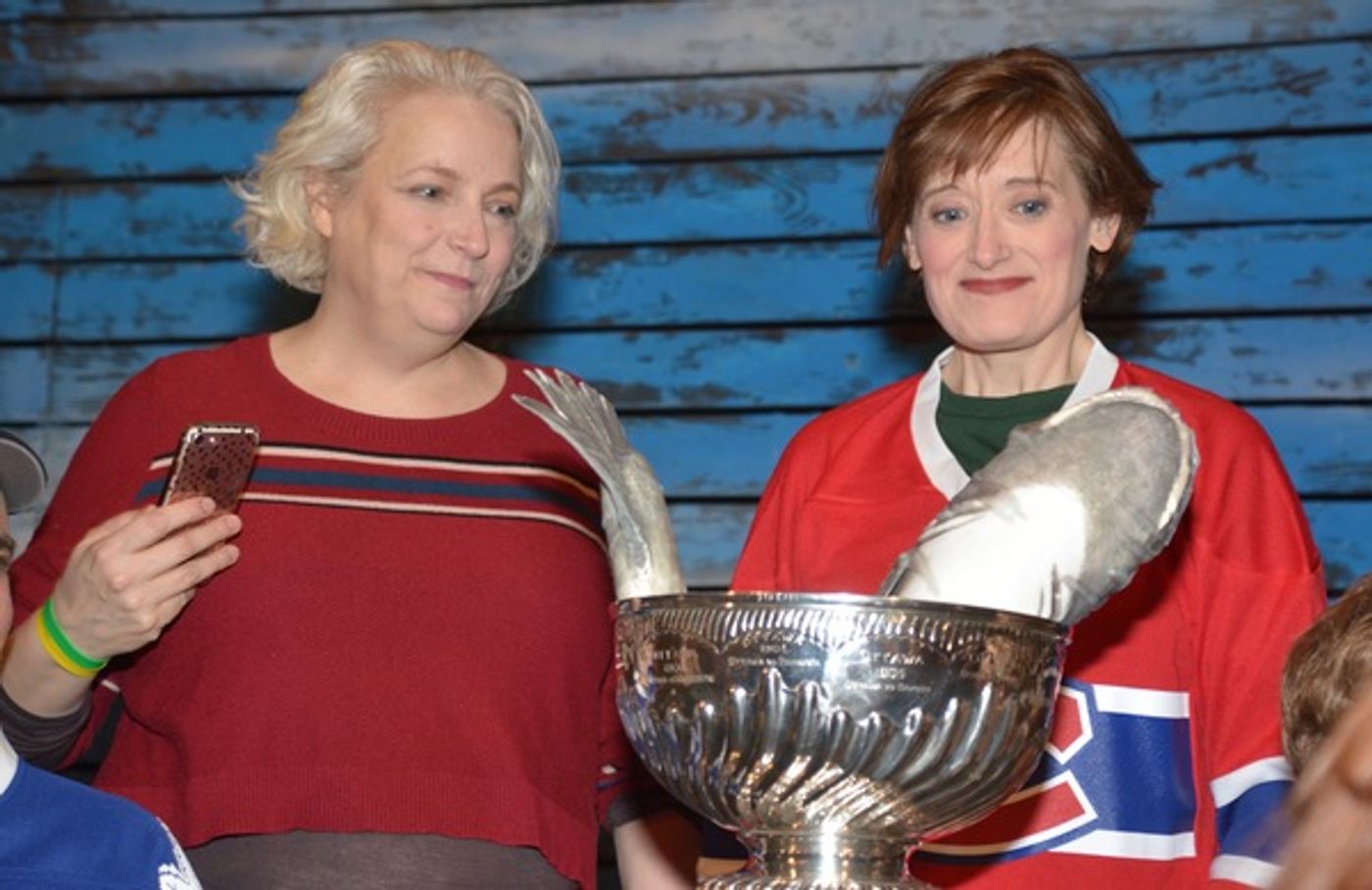 Photo Coverage: The Stanley Cup Visits COME FROM AWAY  Image