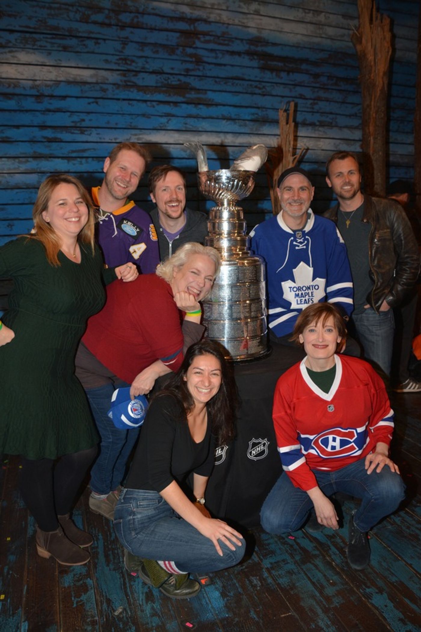 Photo Coverage: The Stanley Cup Visits COME FROM AWAY  Image