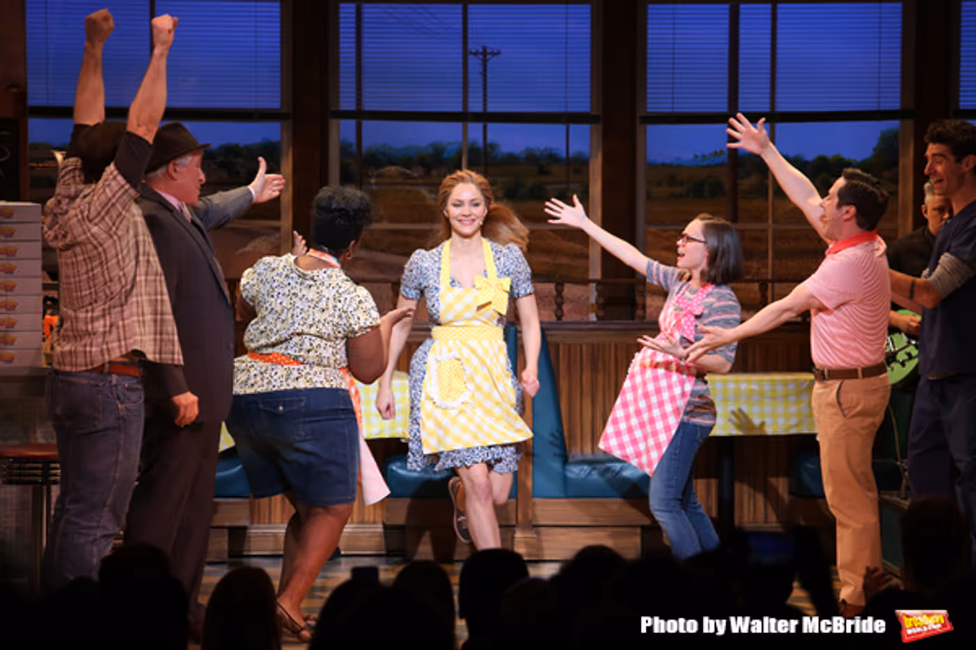 Photo Coverage: Easy as Pie! Katharine McPhee Makes Her Broadway Debut in WAITRESS Photo Coverage: Easy as Pie! Katharine McPhee Makes Her Broadway Debut in WAITRESS Image