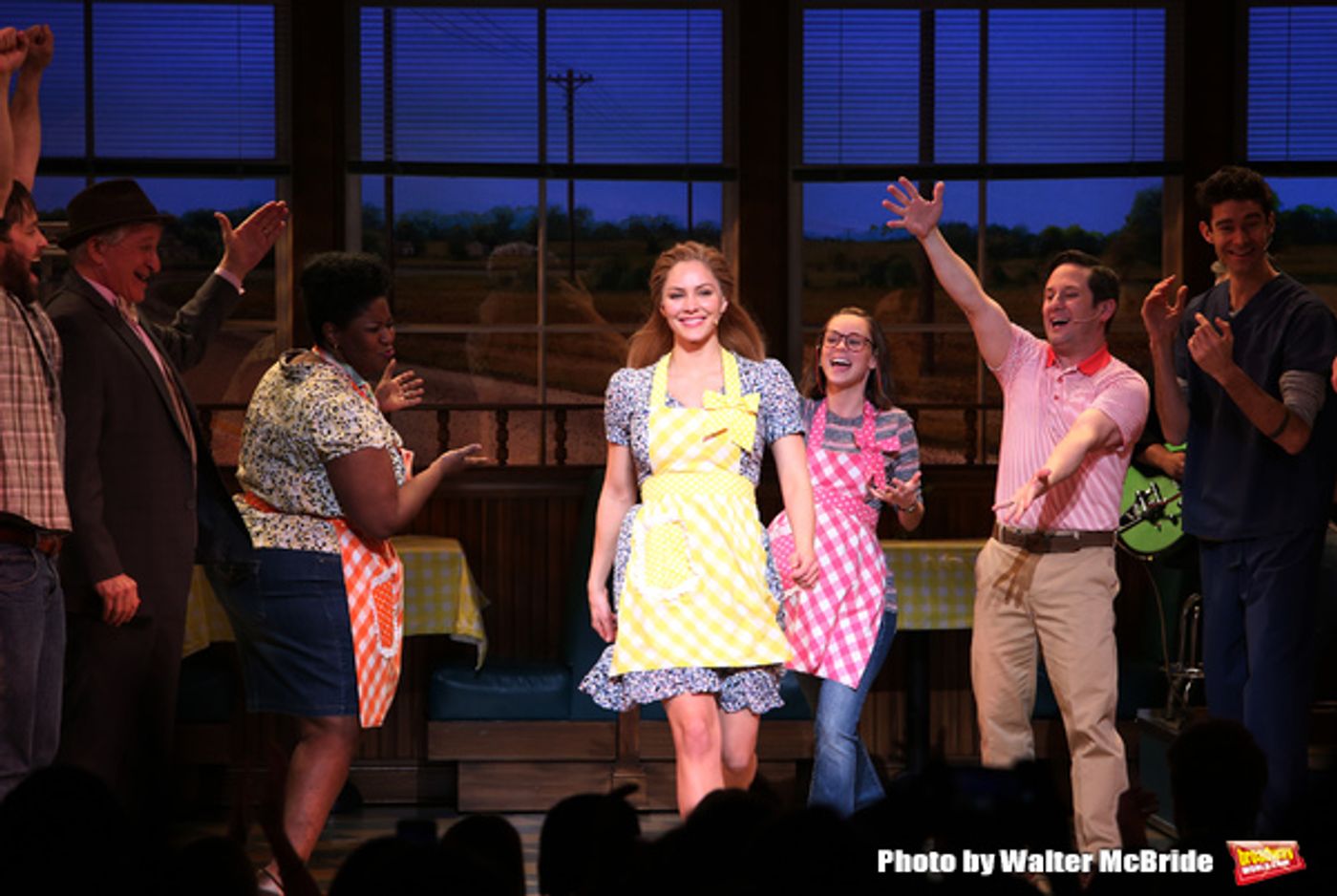 Photo Coverage: Easy as Pie! Katharine McPhee Makes Her Broadway Debut in WAITRESS Photo Coverage: Easy as Pie! Katharine McPhee Makes Her Broadway Debut in WAITRESS Image