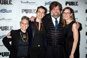 Erin McKeown, Quiara Alegria Hudes, Oskar Eustis, Lear deBessonet @ BroadwayWorld Erin McKeown, Quiara Alegria Hudes, Oskar Eustis, Lear deBessonet Photo