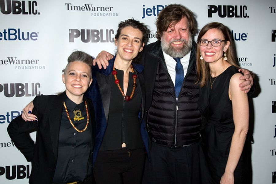 Photo Coverage: The Public Theater Celebrates Opening Night of MISS YOU LIKE HELL  Image