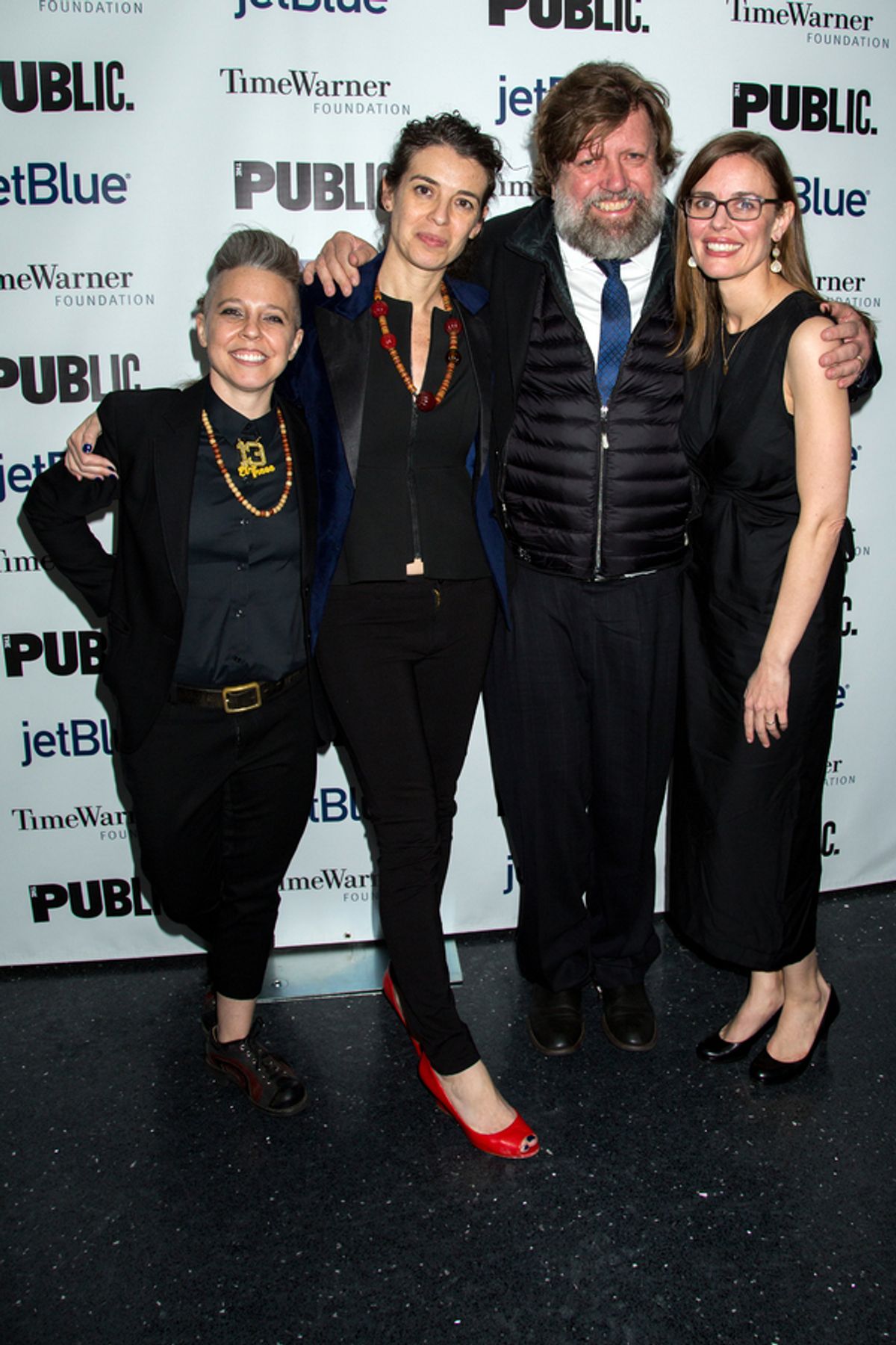 Erin McKeown, Quiara Alegria Hudes, Oskar Eustis, Lear deBessonet at 