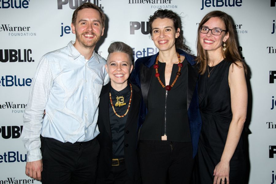 Photo Coverage: The Public Theater Celebrates Opening Night of MISS YOU LIKE HELL  Image