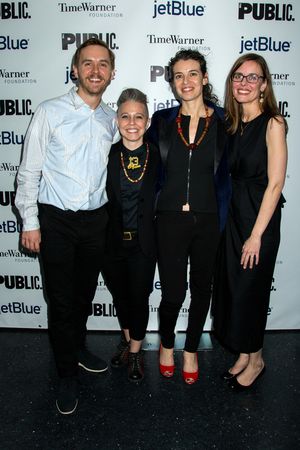 Danny Mefford, Erin McKeown, Quiara Alegria Hudes, Lear deBessonet @ BroadwayWorld Danny Mefford, Erin McKeown, Quiara Alegria Hudes, Lear deBessonet Photo