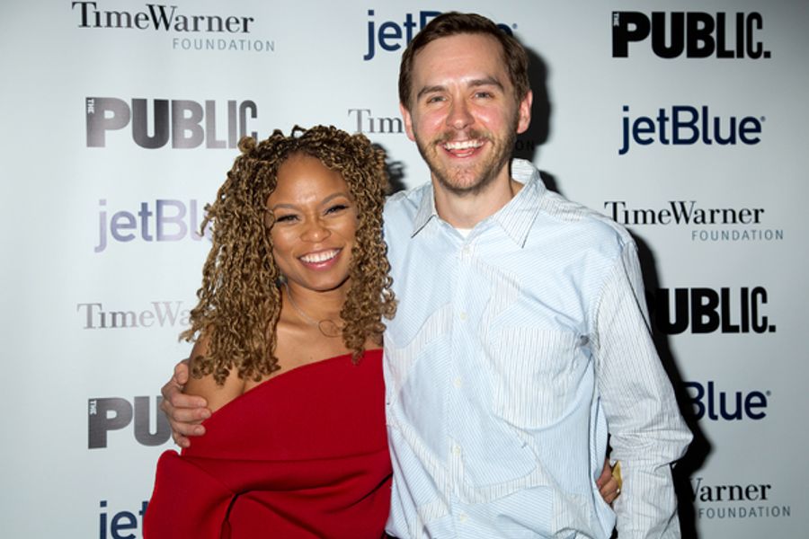 Photo Coverage: The Public Theater Celebrates Opening Night of MISS YOU LIKE HELL  Image