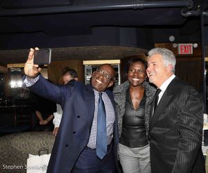 Al Roker, Deborah Roberts, Steve Tyrell @ BroadwayWorld Al Roker, Deborah Roberts, Steve Tyrell Photo