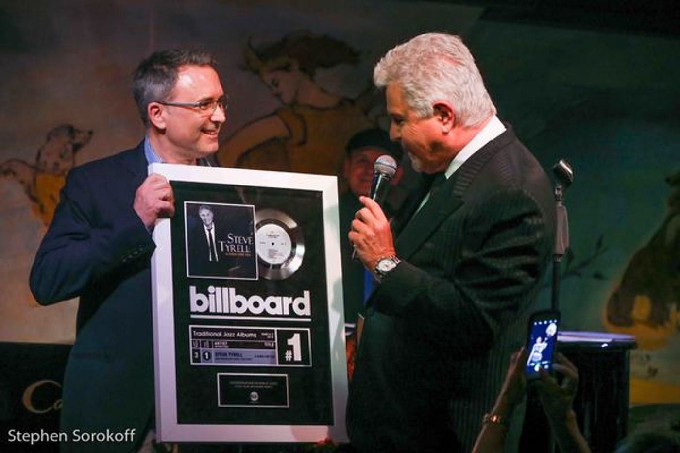 Photo Coverage: Steve Tyrell Honored By Warner Music Group During Opening Night at Cafe Carlyle  Image