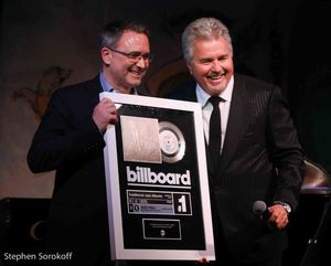 Kevin Gore, Pres. Arts Music Warner Music Group & steve tyrell @ BroadwayWorld Kevin Gore, Pres. Arts Music Warner Music Group & steve tyrell Photo