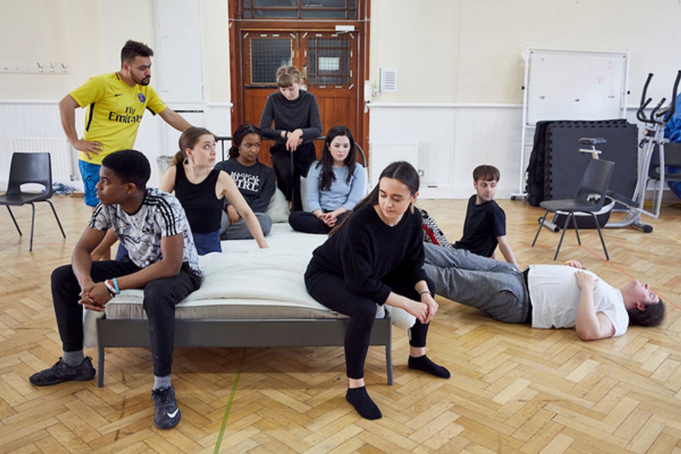 Photo Flash: In Rehearsal with National Youth Theatre's THE FALL  Image