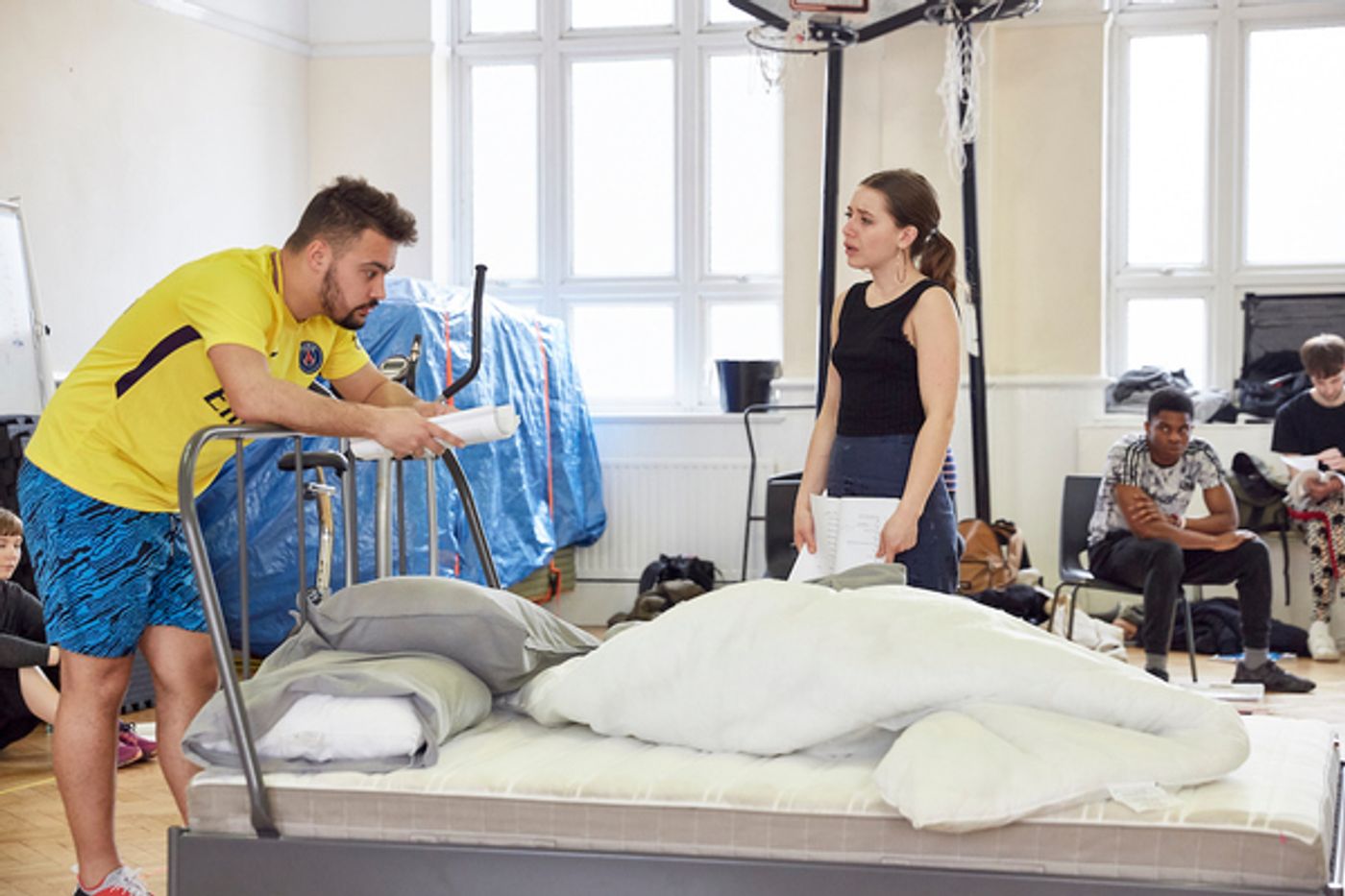 Photo Flash: In Rehearsal with National Youth Theatre's THE FALL  Image