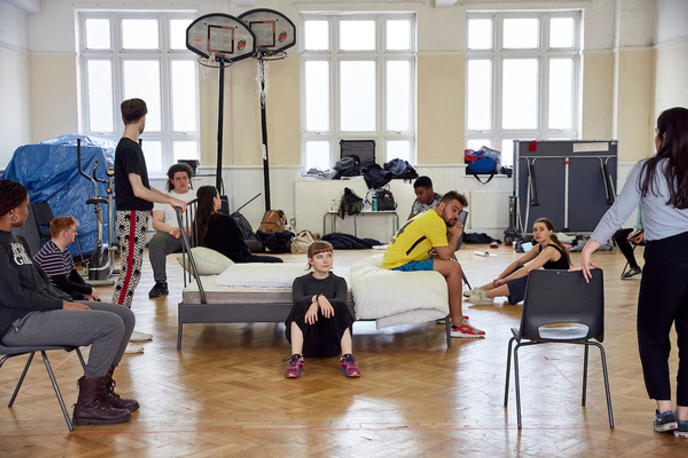 Photo Flash: In Rehearsal with National Youth Theatre's THE FALL Photo Flash: In Rehearsal with National Youth Theatre's THE FALL Image