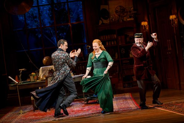 Harry Hadden-Paton, Lauren Ambrose, and Allan Corduner  Photo