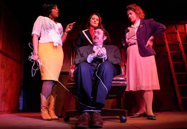 Sharriese Hamilton, Anne Sheridan Smith, Scott Danielson and Sara Reinecke Photo
