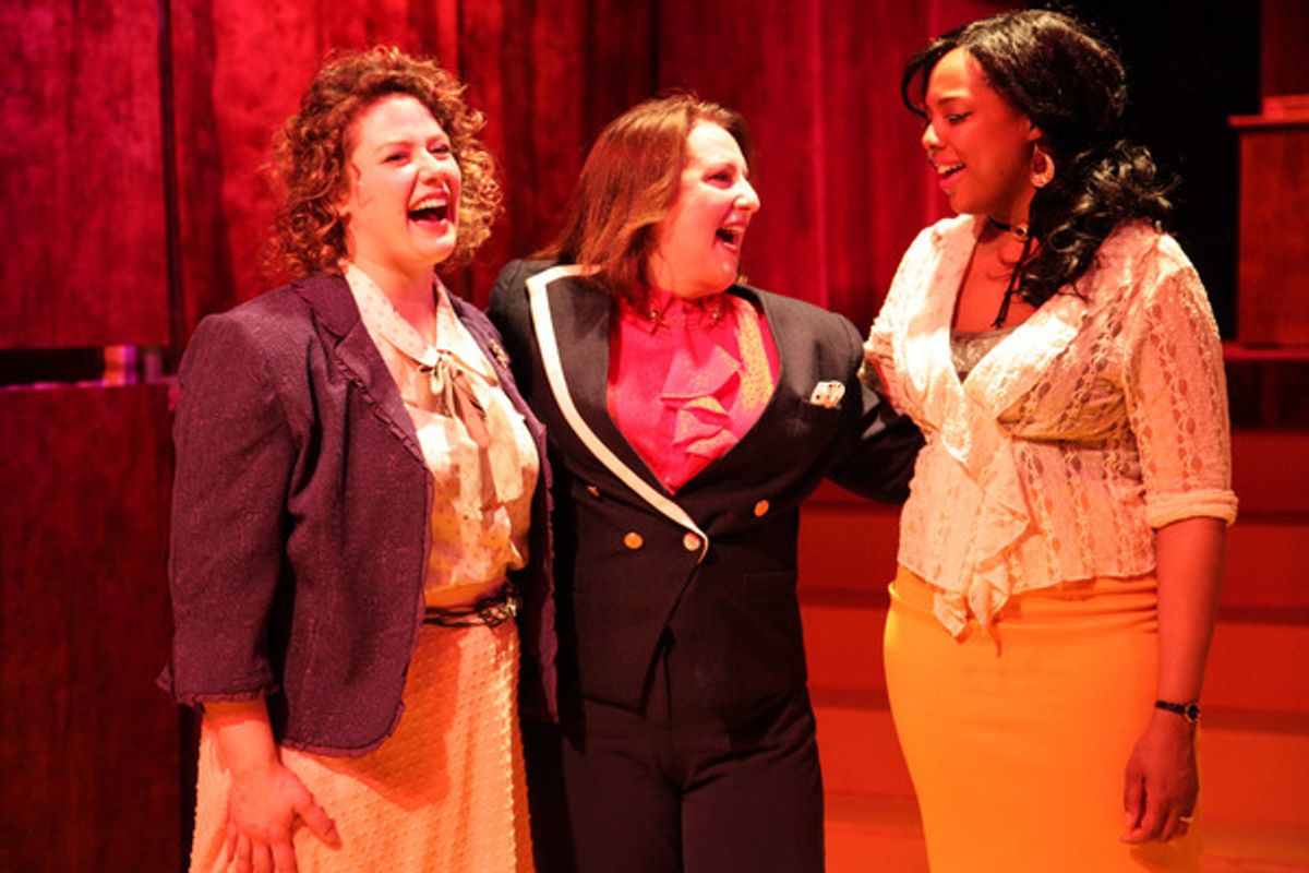 Sara Reinecke, Anne Sheridan Smith and Sharriese Hamilton at 