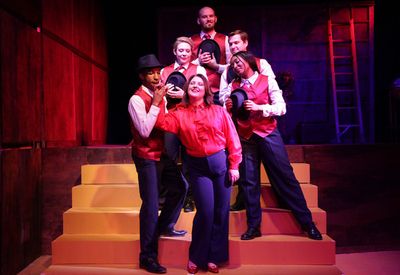 Anne Sheridan Smith with (left to right) Michael Turrentine, Khaki Pixley, Ted Kitter Photo