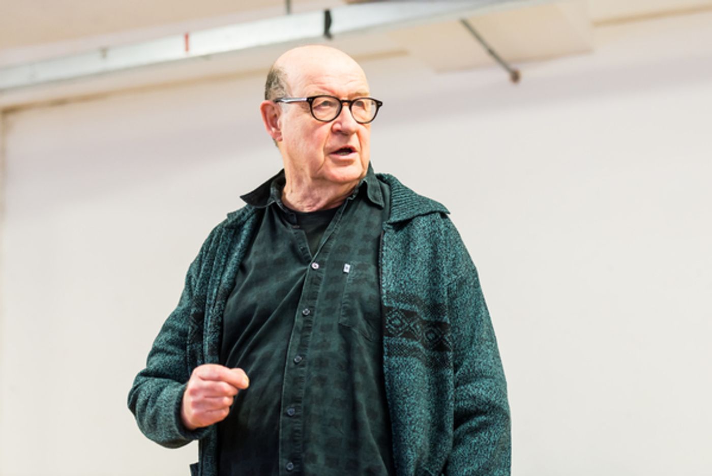 Photo Flash: In Rehearsal with NOT TALKING at the Arcola Theatre  Image