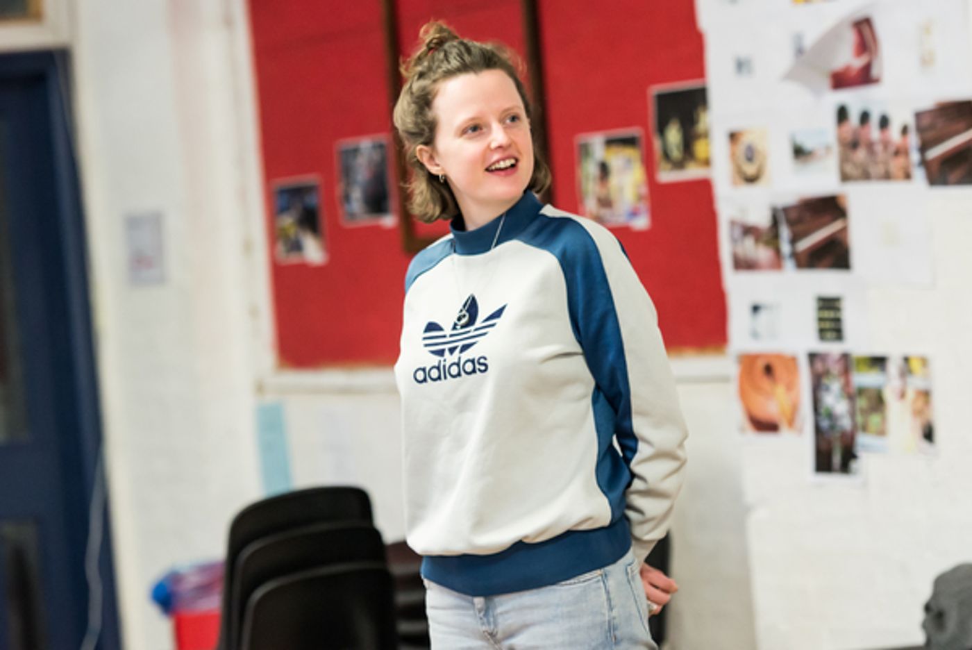 Photo Flash: In Rehearsal with NOT TALKING at the Arcola Theatre  Image