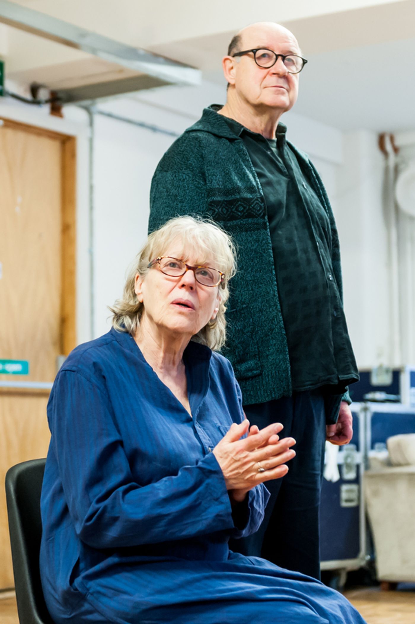 Photo Flash: In Rehearsal with NOT TALKING at the Arcola Theatre  Image