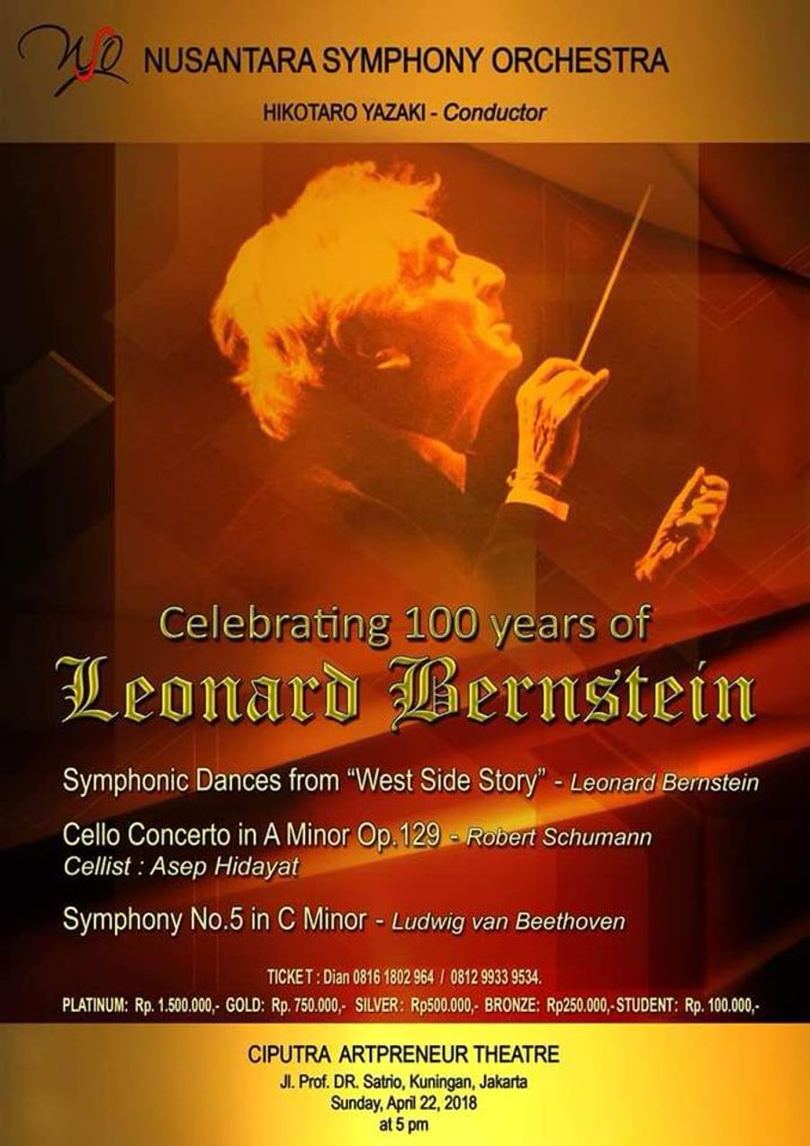 BWW Previews: CELEBRATING 100 YEARS OF LEONARD BERNSTEIN at Ciputra Artpreneur Image