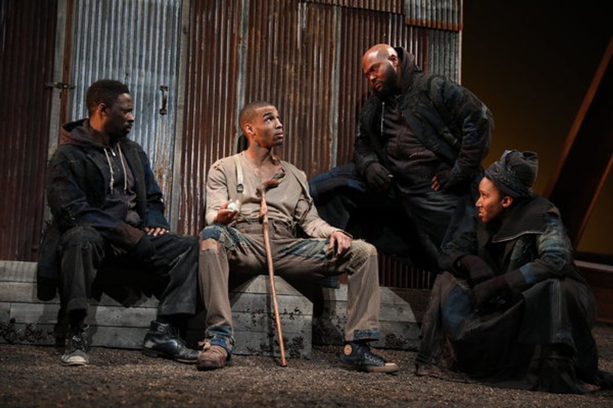 Rotimi Agbabiaka, Chivas Michael, Safiya Fredericks, Julian Elijah Martinez at 