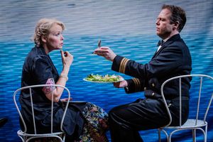 Sara Crowe, Nick Waring Photo