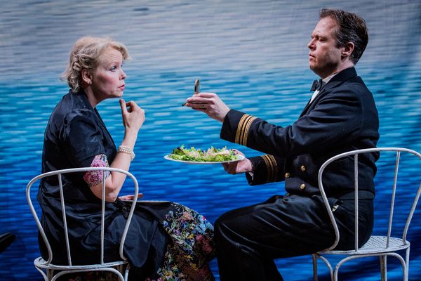 Sara Crowe, Nick Waring Photo