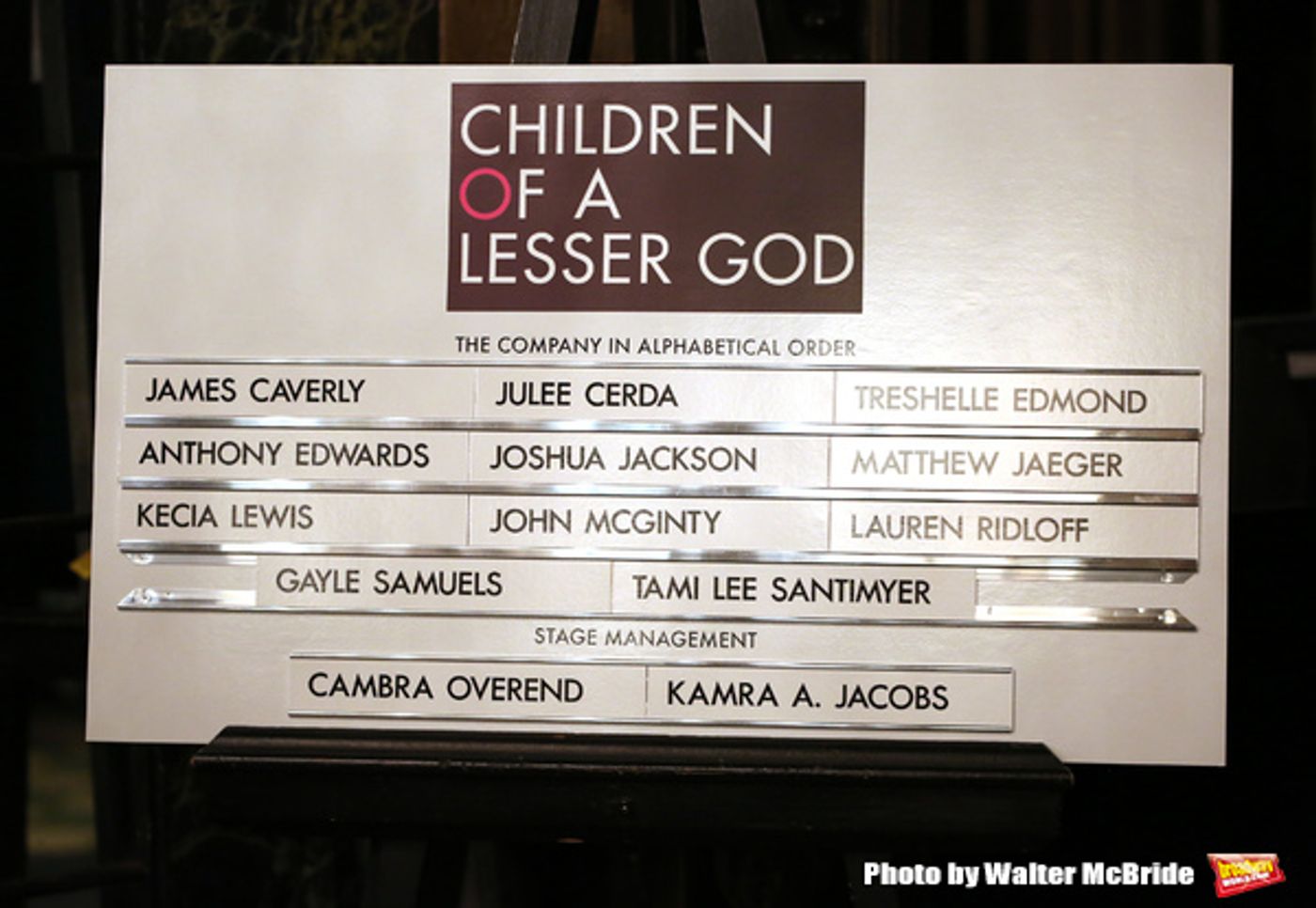 Photo Coverage: CHILDREN OF A LESSER GOD Cast Takes Their Opening Night Bows Photo Coverage: CHILDREN OF A LESSER GOD Cast Takes Their Opening Night Bows Image