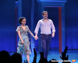 Lauren Ridloff and Joshua Jackson Photo