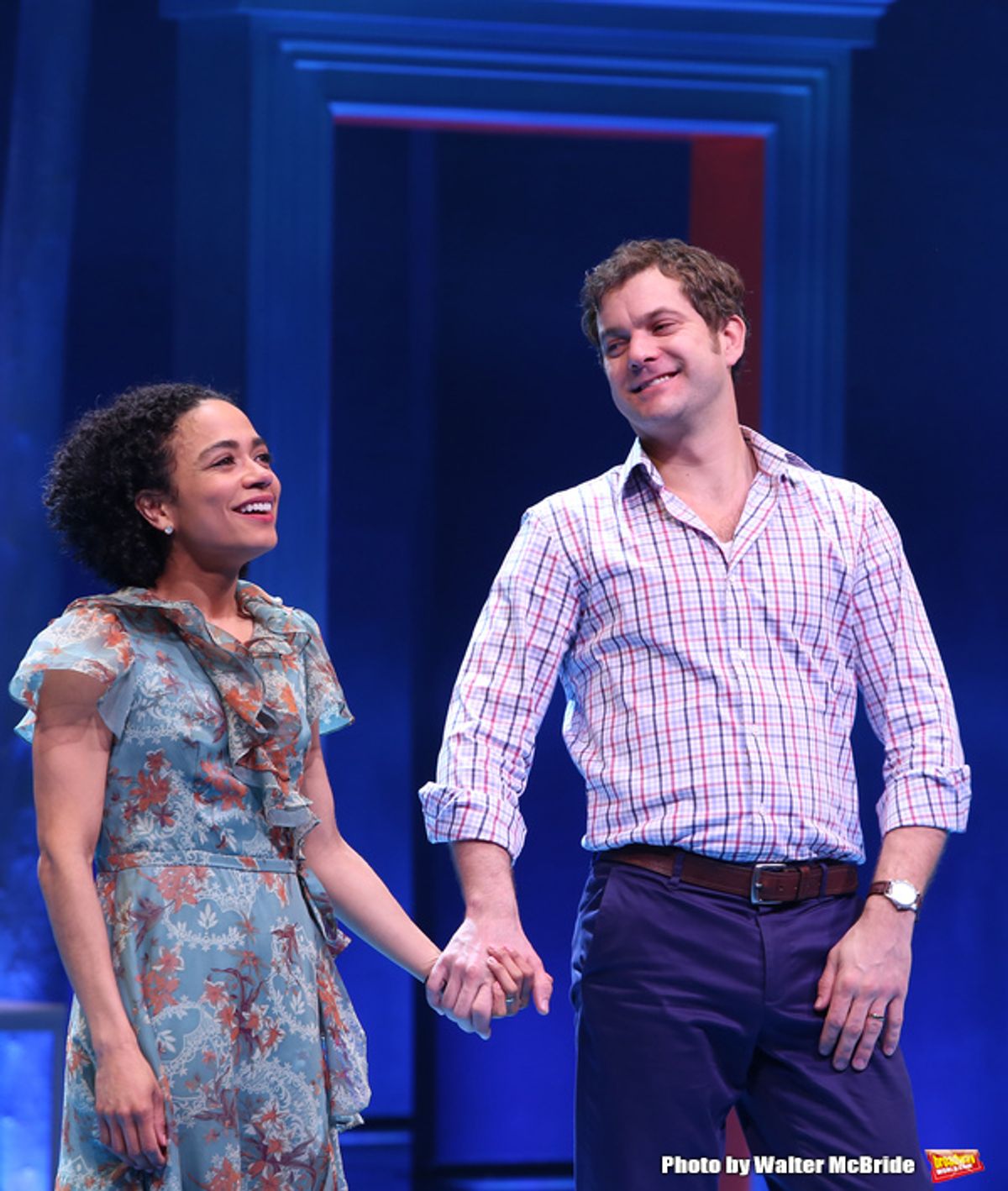 Lauren Ridloff and Joshua Jackson at 