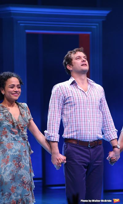 Lauren Ridloff and Joshua Jackson  Photo
