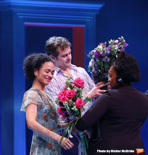 Lauren Ridloff and Joshua Jackson  Photo