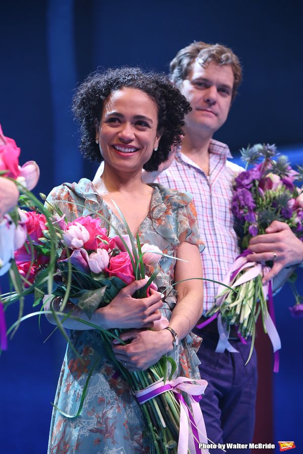 Lauren Ridloff and Joshua Jackson Photo