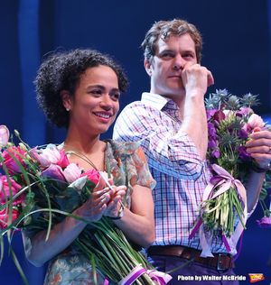 Lauren Ridloff and Joshua Jackson @ BroadwayWorld Lauren Ridloff and Joshua Jackson Photo