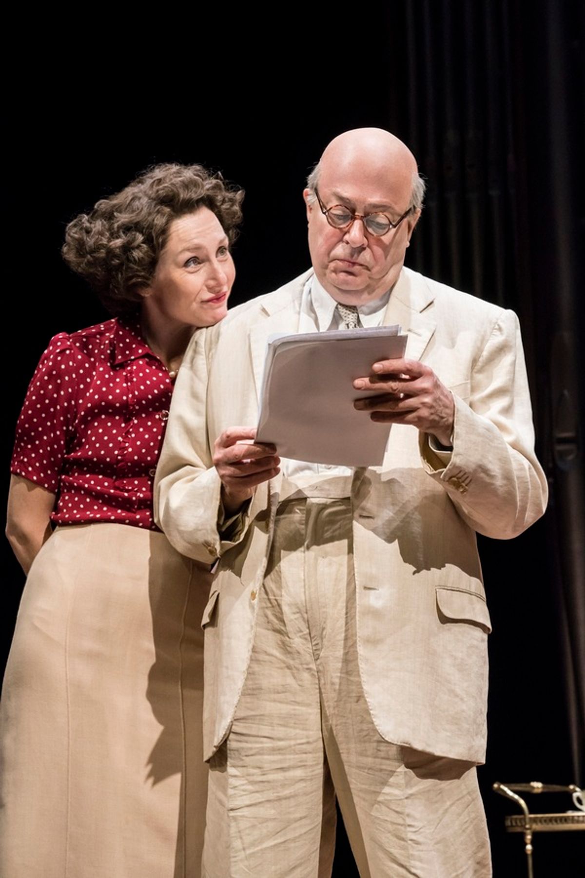 Nancy Carroll, Roger Allam at 