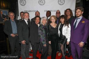 Jim Dale, Barry Klienbort, director, Larry Gatlin, Rupert Holmes, Julie Gold, Jamie deRoy, Chuck Cooper, Ron Abel, Music Director, Penny Fuller, Frances Ruffelle, Judy Gold, Benjamin Scheuer @ BroadwayWorld Jim Dale, Barry Klienbort, director, Larry Gatlin, Rupert Holmes, Julie Gold, Jamie d Photo