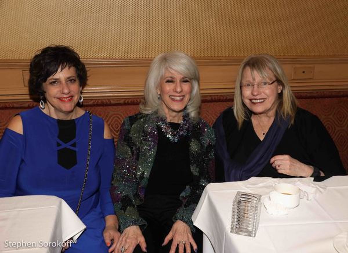 Susan Charlotte, Jamie deRoy, Louise Lasser at 