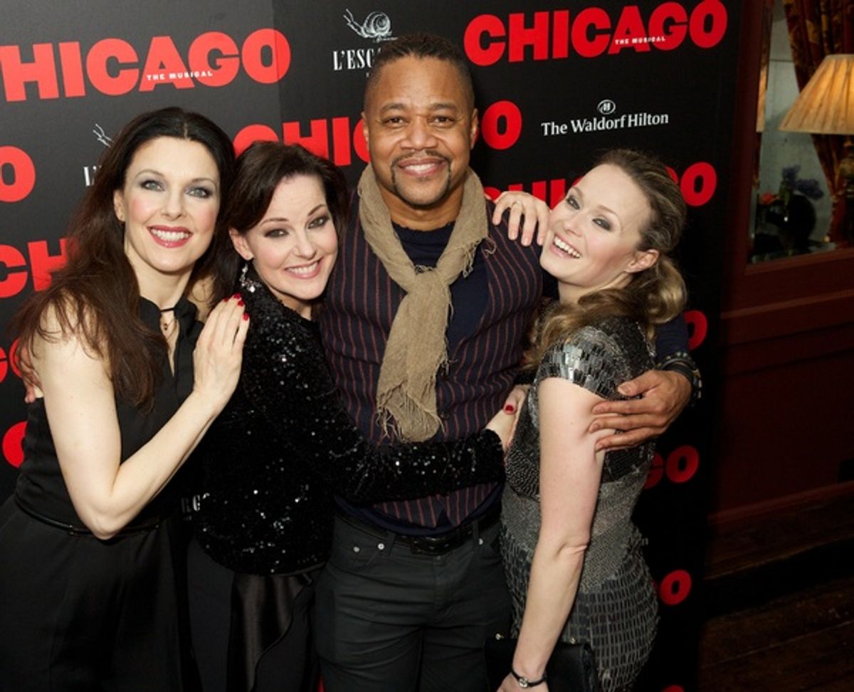 Josephina Gabrielle, Ruthie Henshall, Cuba Gooding Jr. & Sarah Soetaert at 