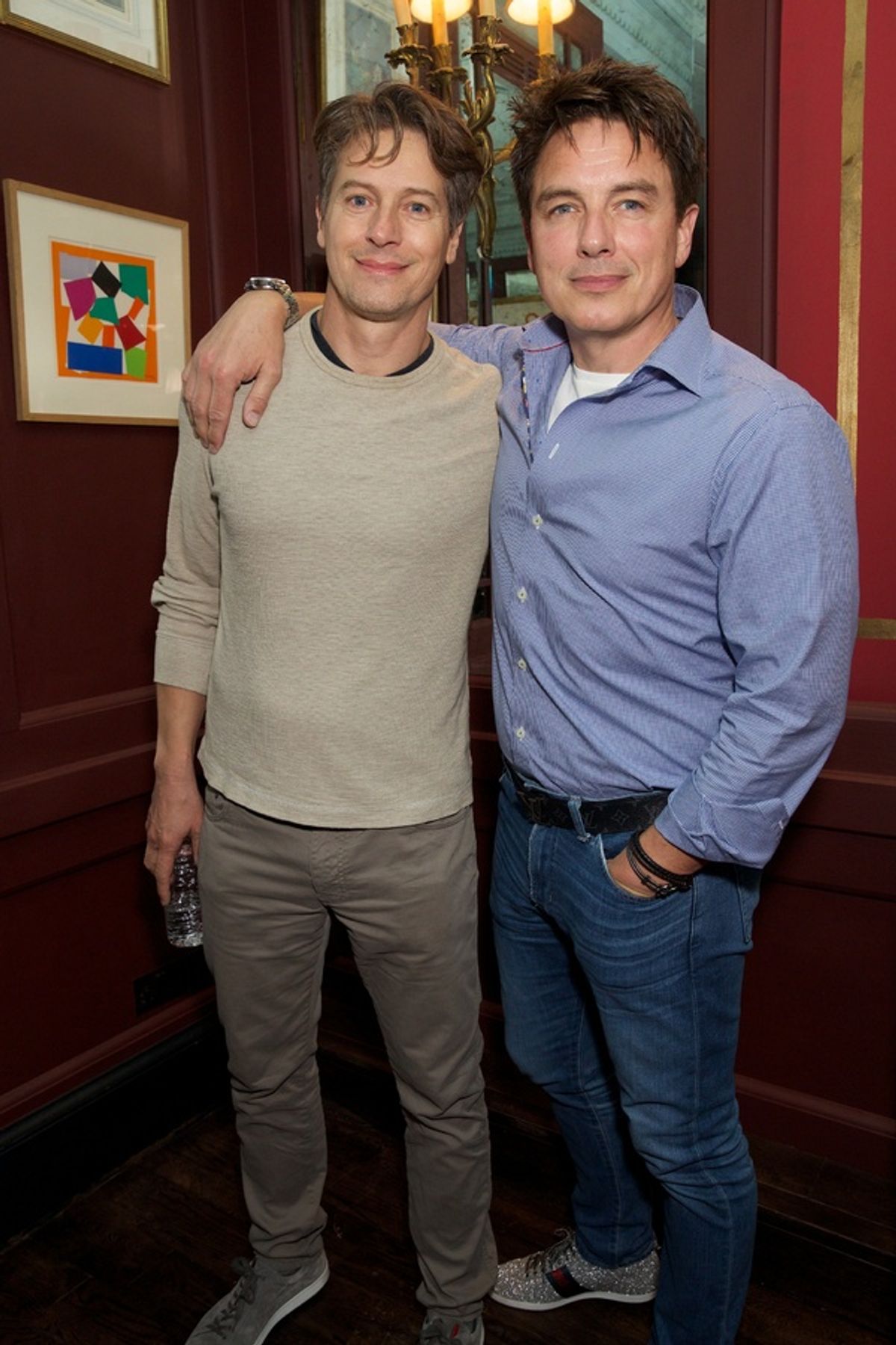 Scott Gill & John Barrowman  at 