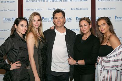 Kate Connick, Charlotte Connick, Harry Connick, Jr., 
Jill Goodacre, Georgia Connick Photo