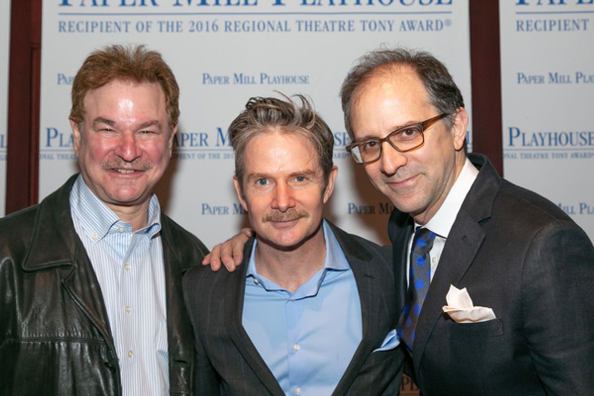 ):  Robert Wuhl, Peter Benson, John Rando at 
