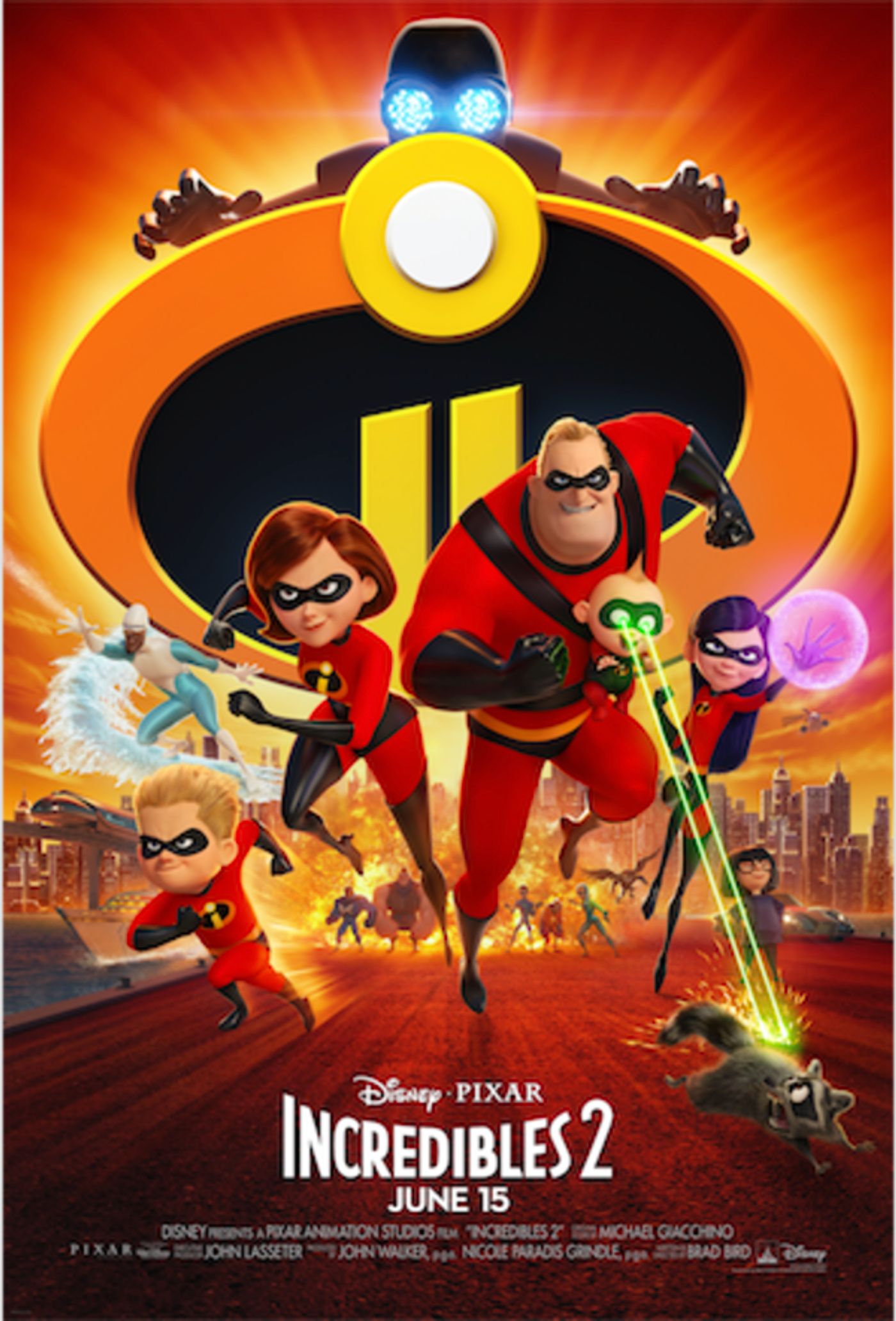 Photo Coverage: Check Out the Newly Release Poster for Disney / Pixar's INCREDIBLES 2  Image