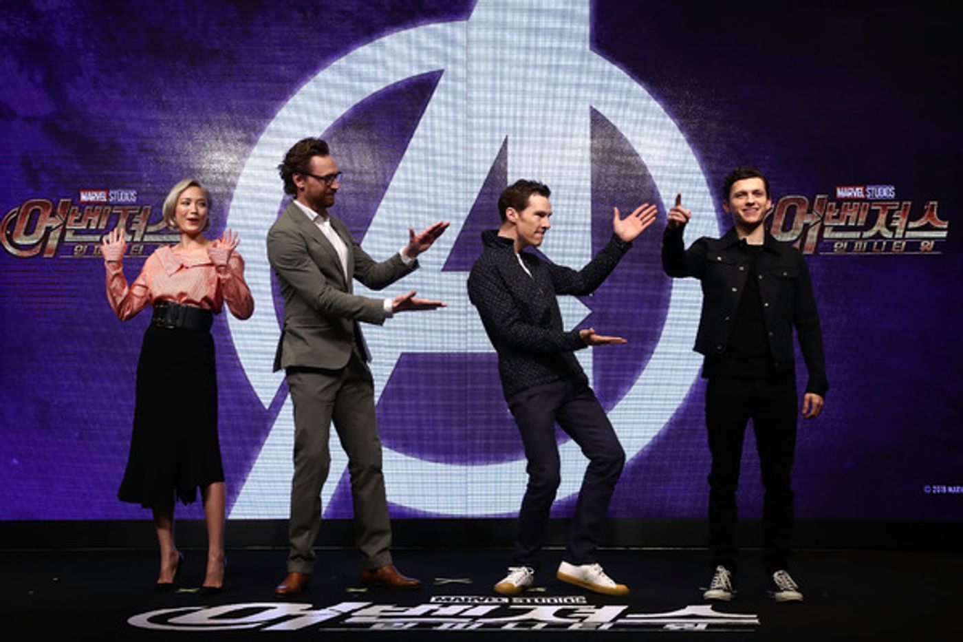 Photo Coverage: Tom Hiddleston, Benedict Cumberbatch, & More Attend the AVENGERS: INFINITY WAR Seoul Fan Event  Image