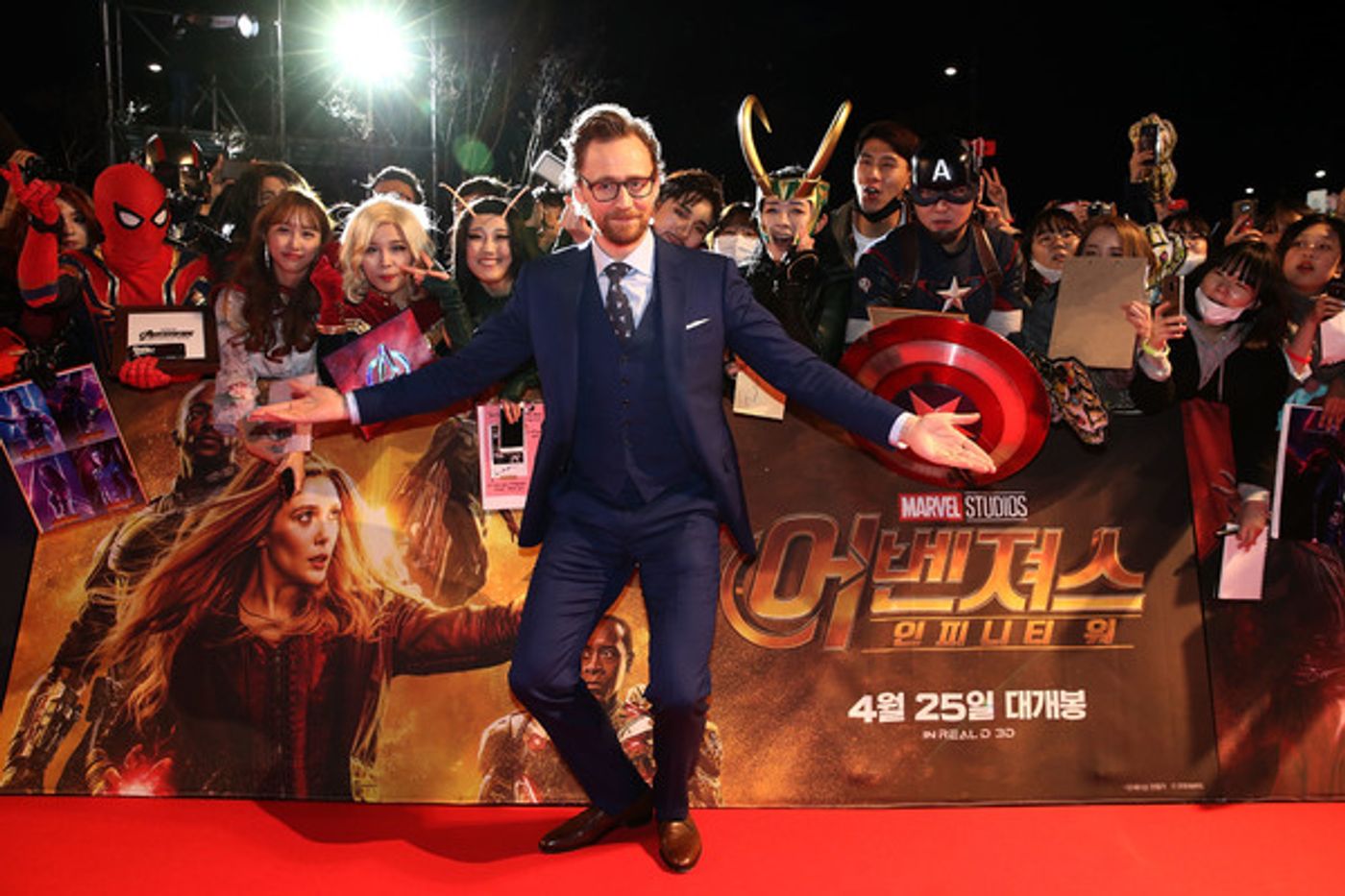 Photo Coverage: Tom Hiddleston, Benedict Cumberbatch, & More Attend the AVENGERS: INFINITY WAR Seoul Fan Event  Image